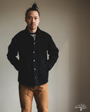 Iron Heart IHJ-142-BLK - 21oz Serge Windbreaker - Black