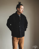 Iron Heart IHJ-142-BLK - 21oz Serge Windbreaker - Black
