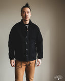 Iron Heart IHJ-142-BLK - 21oz Serge Windbreaker - Black