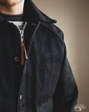 Iron Heart IHJ-142-BLK - 21oz Serge Windbreaker - Black