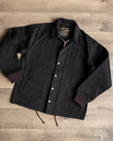 Iron Heart IHJ-142-BLK - 21oz Serge Windbreaker - Black