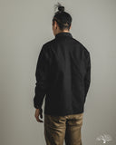 Iron Heart IHJ-148-BLK - 10oz Kurashikizome Organic Cotton Duck Chore Jacket - Black