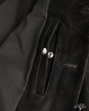 Iron Heart IHJ-155-BLK Horsehide Suede Modified Type III Jacket - Black