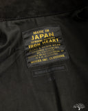 Iron Heart IHJ-155-BLK Horsehide Suede Modified Type III Jacket - Black