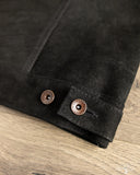 Iron Heart IHJ-155-BLK Horsehide Suede Modified Type III Jacket - Black