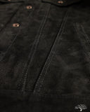 Iron Heart IHJ-155-BLK Horsehide Suede Modified Type III Jacket - Black
