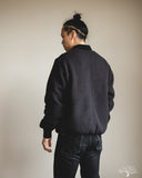 Iron Heart IHJ-157-BLK - Reversible Fleece Jacket - Black