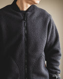 Iron Heart IHJ-157-BLK - Reversible Fleece Jacket - Black