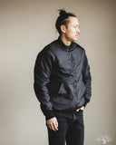 Iron Heart IHJ-157-BLK - Reversible Fleece Jacket - Black