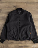 Iron Heart IHJ-157-BLK - Reversible Fleece Jacket - Black
