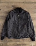 Iron Heart IHJ-157-BLK - Reversible Fleece Jacket - Black