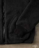 Iron Heart IHJ-157-BLK - Reversible Fleece Jacket - Black