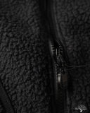Iron Heart IHJ-157-BLK - Reversible Fleece Jacket - Black