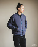 Iron Heart IHJ-157-NAV - Reversible Fleece Jacket - Navy