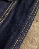 Iron Heart IHJ-163-IND - Cotton/Linen Denim Type II Jacket - Indigo