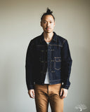 Iron Heart IHJ-163-IND - Cotton/Linen Denim Type II Jacket - Indigo