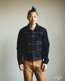 Iron Heart IHJ-163-IND - Cotton/Linen Denim Type II Jacket - Indigo
