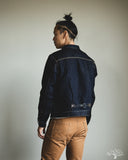 Iron Heart IHJ-163-IND - Cotton/Linen Denim Type II Jacket - Indigo