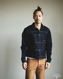 Iron Heart IHJ-163-IND - Cotton/Linen Denim Type II Jacket - Indigo