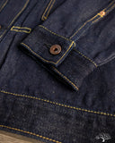 Iron Heart IHJ-163-IND - Cotton/Linen Denim Type II Jacket - Indigo