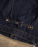 Iron Heart IHJ-163-IND - Cotton/Linen Denim Type II Jacket - Indigo