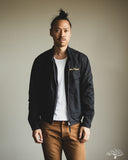 Iron Heart IHJ-165-BLK - 6.2oz Serge Drizzler Jacket - Black