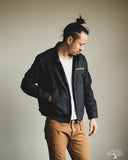 Iron Heart IHJ-165-BLK - 6.2oz Serge Drizzler Jacket - Black