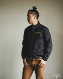 Iron Heart IHJ-165-BLK - 6.2oz Serge Drizzler Jacket - Black