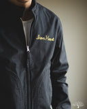 Iron Heart IHJ-165-BLK - 6.2oz Serge Drizzler Jacket - Black