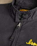 Iron Heart IHJ-165-BLK - 6.2oz Serge Drizzler Jacket - Black