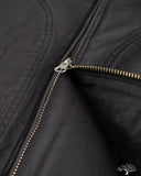 Iron Heart IHJ-165-BLK - 6.2oz Serge Drizzler Jacket - Black