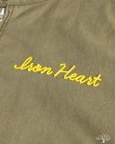 Iron Heart IHJ-165-ODG - 6.2oz Serge Drizzler Jacket - Olive Drab Green