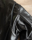 Iron Heart IHJ-35 - Japanese Horsehide Rider's Jacket - Black