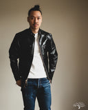 Iron Heart IHJ-35 - Japanese Horsehide Rider's Jacket - Black