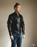 Iron Heart IHJ-35 - Japanese Horsehide Rider's Jacket - Black