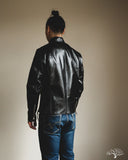 Iron Heart IHJ-35 - Japanese Horsehide Rider's Jacket - Black