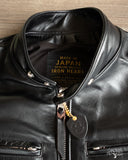 Iron Heart IHJ-35 - Japanese Horsehide Rider's Jacket - Black
