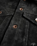 Iron Heart Split Steer Type III Jacket - Black - IHJ-49-BLK