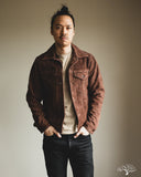 Iron Heart IHJ-49-BRN Split Steer Modified Type III Jacket - Brown
