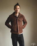 Iron Heart IHJ-49-BRN Split Steer Modified Type III Jacket - Brown