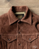 Iron Heart IHJ-49-BRN Split Steer Modified Type III Jacket - Brown