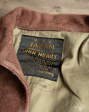 Iron Heart IHJ-49-BRN Split Steer Modified Type III Jacket - Brown