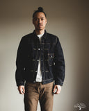 Iron Heart IHJ-507-SLB - 16oz Slubby Selvedge Denim Type II Jacket - Indigo
