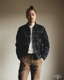 Iron Heart IHJ-507-SLB - 16oz Slubby Selvedge Denim Type II Jacket - Indigo