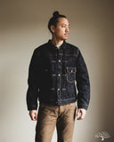 Iron Heart IHJ-507-SLB - 16oz Slubby Selvedge Denim Type II Jacket - Indigo