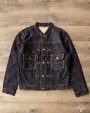 Iron Heart IHJ-507-SLB - 16oz Slubby Selvedge Denim Type II Jacket - Indigo