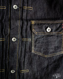 Iron Heart IHJ-507-SLB - 16oz Slubby Selvedge Denim Type II Jacket - Indigo