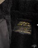 Iron Heart IHM-35-BLK - Whipcord N1 Deck Jacket - Black / Black