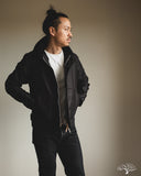 Iron Heart IHM-35-BLK - Whipcord N1 Deck Jacket - Black / Black