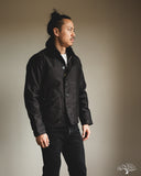 Iron Heart IHM-35-BLK - Whipcord N1 Deck Jacket - Black / Black